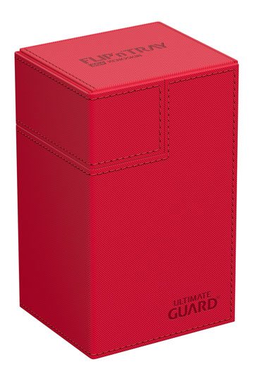 Ultimate Guard Flip`n`Tray 100+ XenoSkin Monocolor Rojo