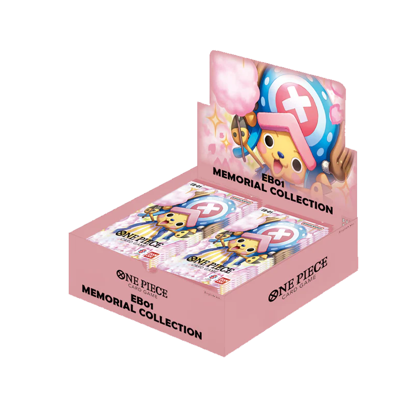 ONE PIECE CARD GAME EB01 - MEMORIAL COLLECTION - EXTRA BOOSTER DISPLAY (24 PACKS) - EN