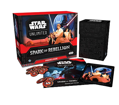 FFG - STAR WARS: UNLIMITED - SPARK OF REBELLION PRERELEASE BOX