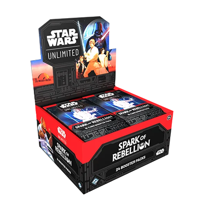 FFG - STAR WARS: UNLIMITED - SPARK OF REBELLION BOOSTER DISPLAY (24 BOOSTER)