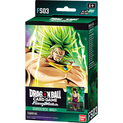 DRAGON BALL SUPER CARD GAME - FUSION WORLD FS03 STARTER DECK - EN