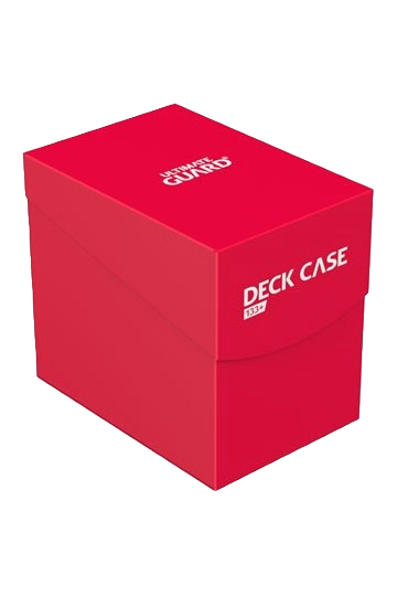 Ultimate Guard Deck Case 133+ Caja de Cartas Tamaño Estándar Rojo