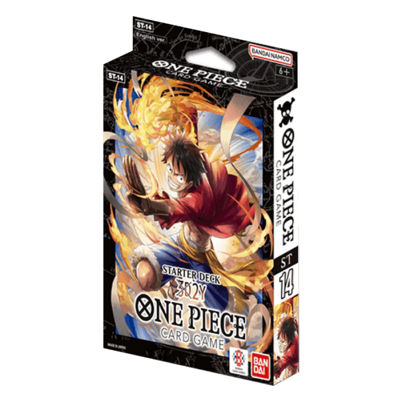 ONE PIECE CARD GAME - 3D2Y ST-14 STARTER DECK DISPLAY (6 DECKS)