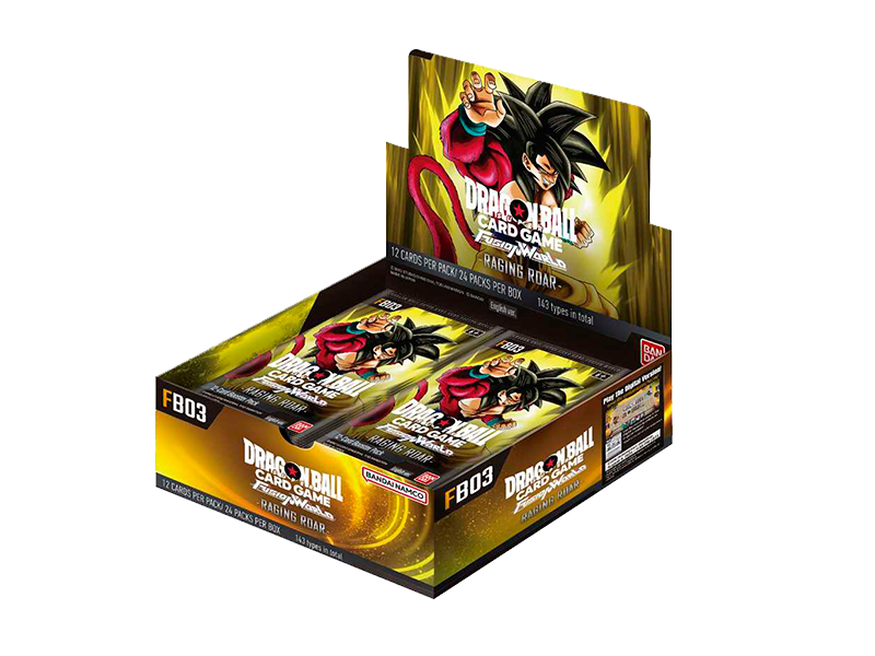 DRAGON BALL SUPER CARD GAME - FUSION WORLD RAGING ROAR BOOSTER DISPLAY (24 PACKS) - EN