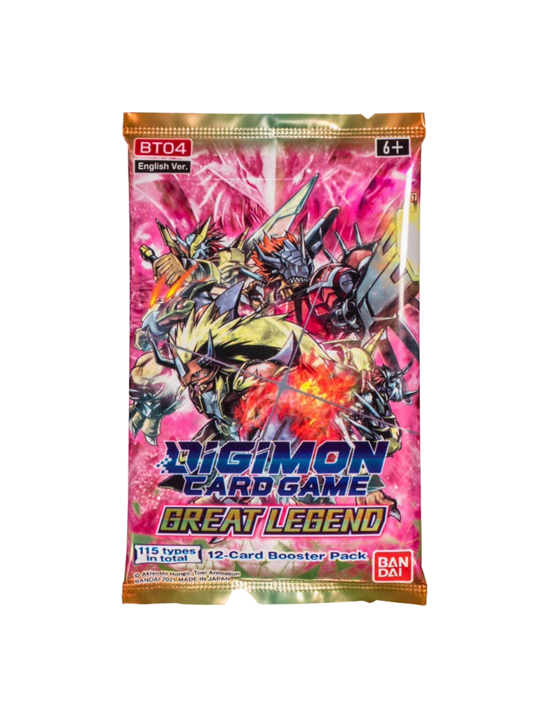 BT04 GREAT LEGEND BOOSTER PACK