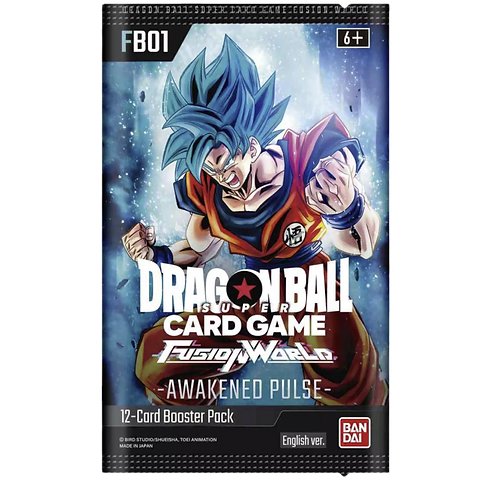 DRAGON BALL SUPER CARD GAME - FUSION WORLD AWAKENED PULSE BOOSTER - EN