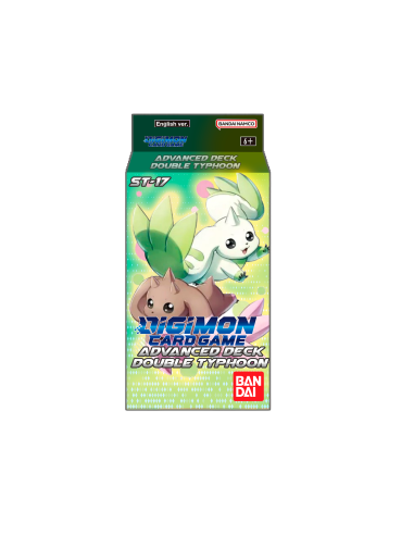 DIGIMON CARD GAME - ADVANCED DECK SET ST17 DOUBLE TYPHOON - EN