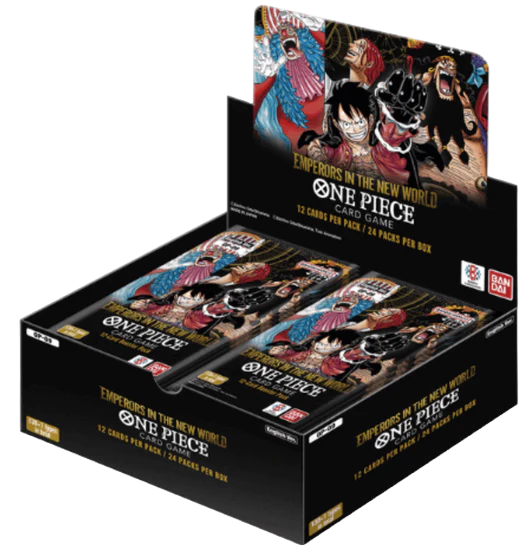 ONE PIECE CARD GAME OP09 - THE FOUR EMPERORS - BOOSTER DISPLAY (24 PACKS) - EN