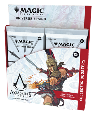 MTG - ASSASSIN'S CREED COLLECTOR'S BOOSTER DISPLAY (12 PACKS) - EN