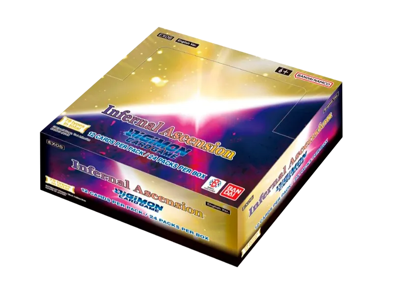 DIGIMON CARD GAME - EX-06 INFERNAL ASCENSION BOOSTER DISPLAY (24 PACKS) 