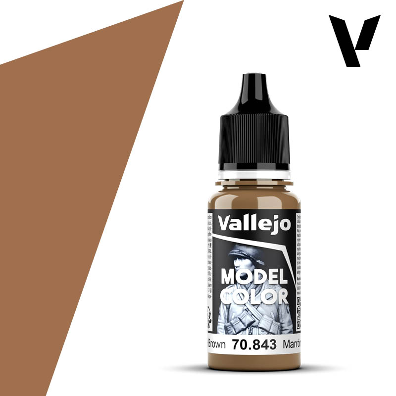 Vallejo - Model Color / Matt - 70843 - BC Cork Brown 18 ml