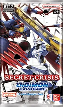 DIGIMON CARD GAME - BT17 SECRET CRISIS BOOSTER