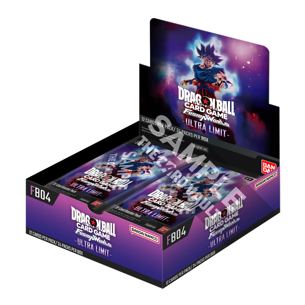 DRAGON BALL SUPER CARD GAME - FUSION WORLD ULTRA LIMIT BOOSTER DISPLAY (24 PACKS) - EN