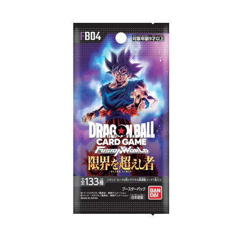 DRAGON BALL SUPER CARD GAME - FUSION WORLD FB04 BOOSTER - EN