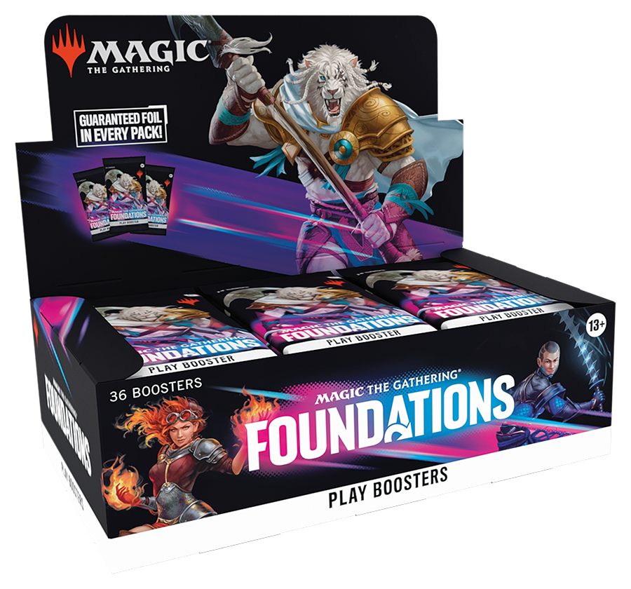 MTG - FOUNDATIONS PLAY BOOSTER DISPLAY (36 PACKS)