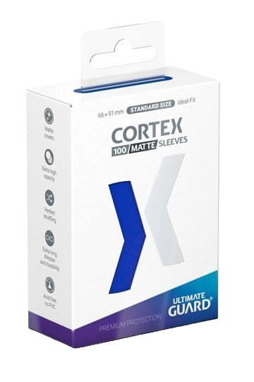 Ultimate Guard Cortex Sleeves Tamaño Estándar Azul (100)