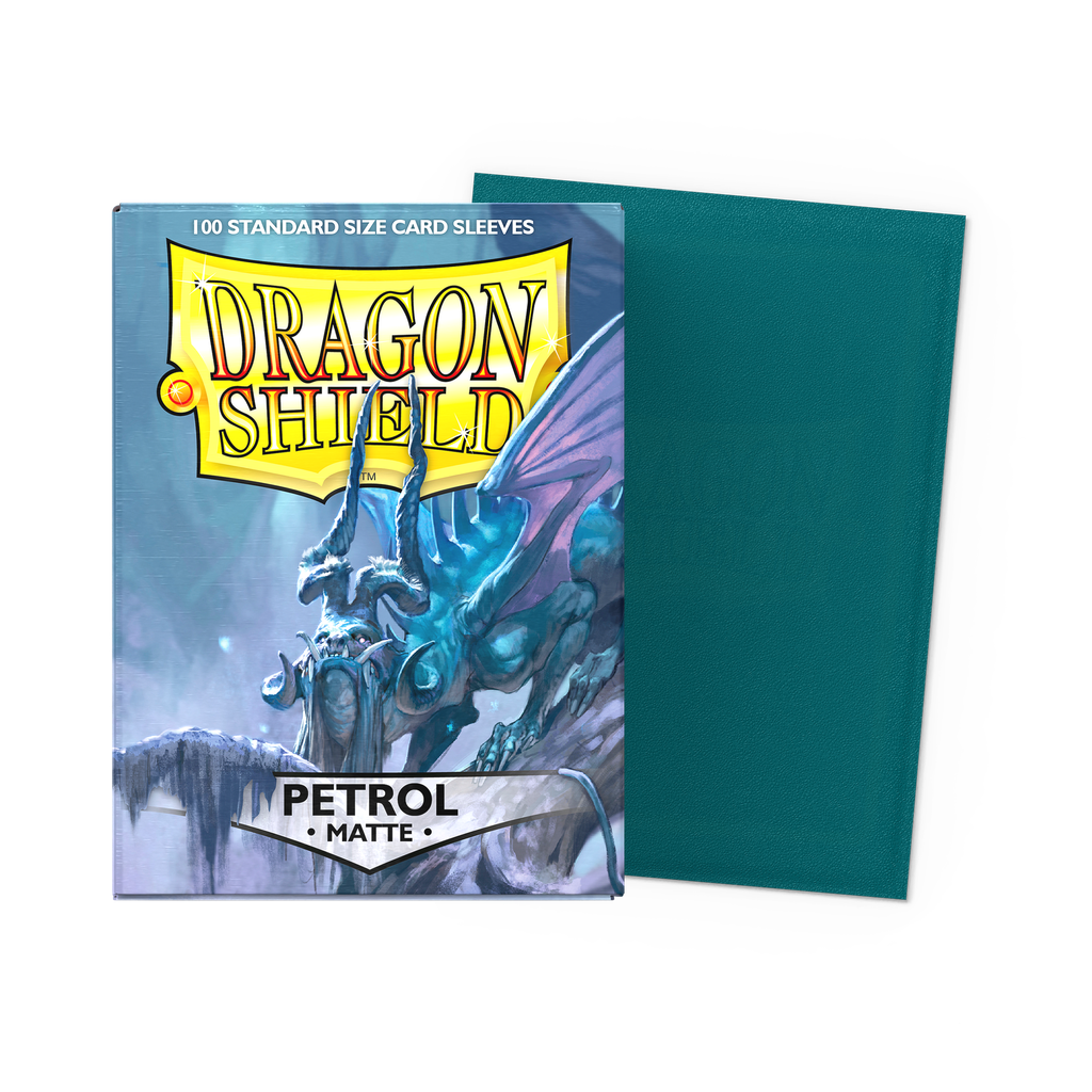 DRAGON SHIELD STANDARD SLEEVES - MATTE PETROL (100 SLEEVES)