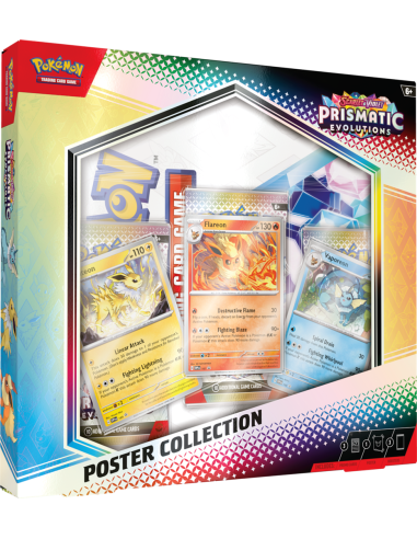 PKM - Scarlet & Violet 8.5 Prismatic Evolutions Poster Collection - EN