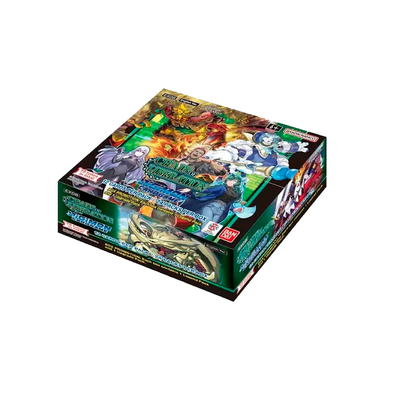 DIGIMON CARD GAME - EX08 Chain Of Liberation Booster Display (24 Packs) 