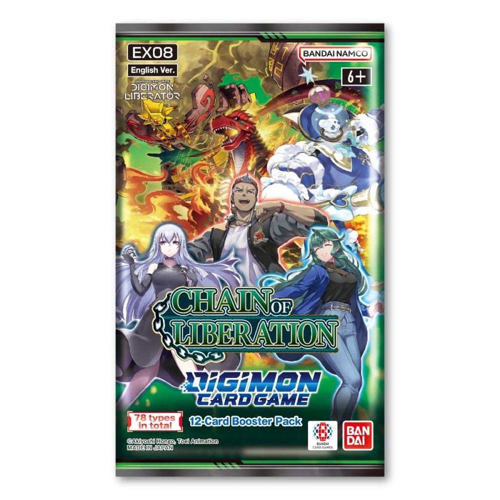 Digimon Card Game - Chain Of Liberation EX08 Booster