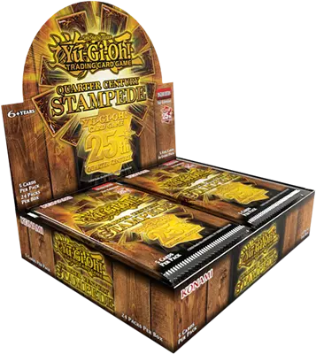 YGO - Quarter Century Stampede Booster Display (24 Packs)