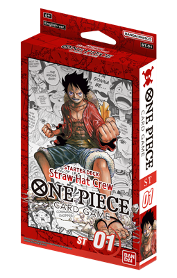 ONE PIECE CARD GAME - STRAW HAT CREW STARTER DECK ST01  - EN