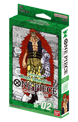 ONE PIECE CARD GAME - WORST GENERATION STARTER DECK ST02  