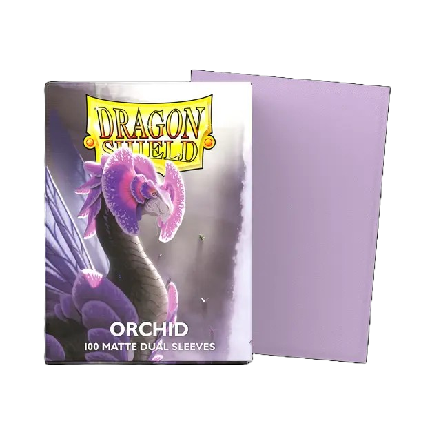 DRAGON SHIELD DUAL MATTE SLEEVES - ORCHID 'EMME' (100 SLEEVES)