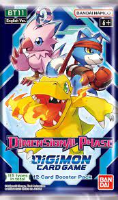 DIGIMON CARD GAME - BT11 DIMENSIONAL PHASE BOOSTER 