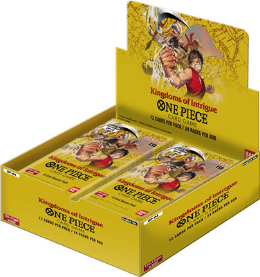 ONE PIECE CARD GAME OP04 - KINGDOMS OF INTRIGUE - BOOSTER DISPLAY (24 PACKS) - EN