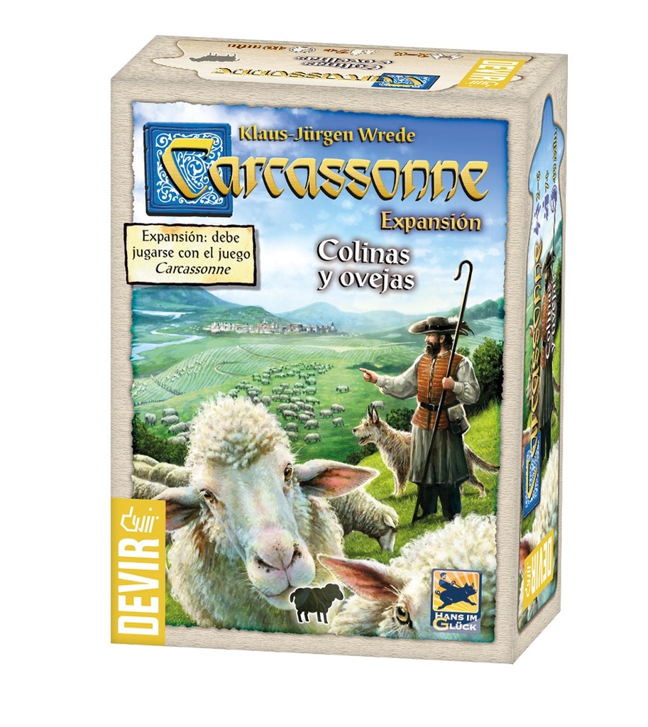 CARCASSONNE - COLINAS Y OVEJAS, ED. 2019