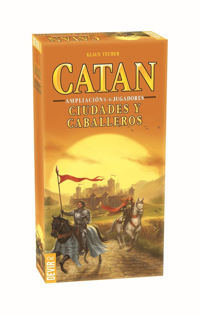 CATAN - CIUDADES Y CABALLEROS 5-6 JUGADORES