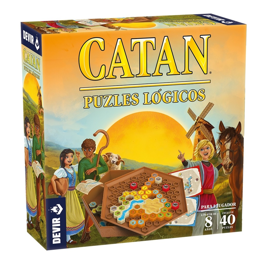 CATAN PUZLES LÓGICOS