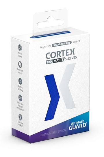 Ultimate Guard Cortex Sleeves Tamaño Estándar Azul Mate (100)