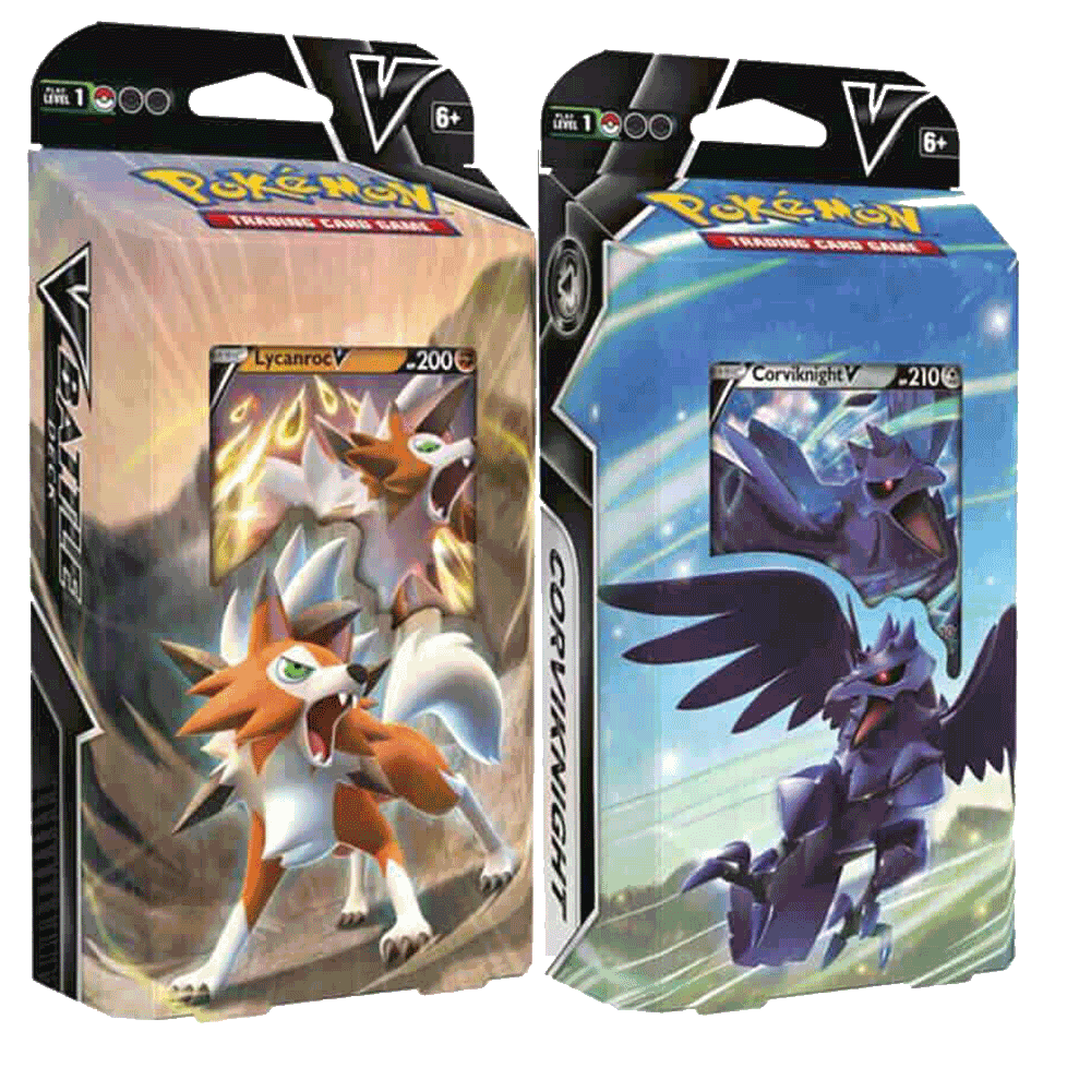 PKM - LYCANROC / CORVIKNIG V BATTLE DECK 