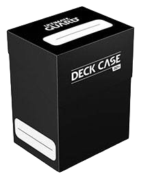 Ultimate Guard Deck Case 80+ Caja de Cartas Tamaño Estándar Negro