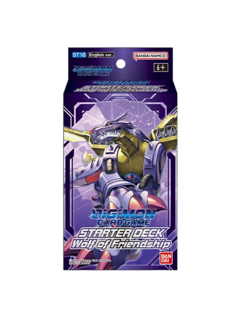 DIGIMON CARD GAME - STARTER DECK ST-16 WOLF OF FRIENDSHIP