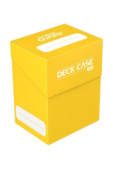 Ultimate Guard Deck Case 80+ Caja de Cartas Tamaño Estándar Amarillo