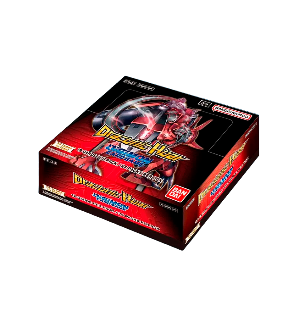 DIGIMON CARD GAME - EX-03 DRACONIC ROAR BOOSTER DISPLAY (24 PACKS) - EN