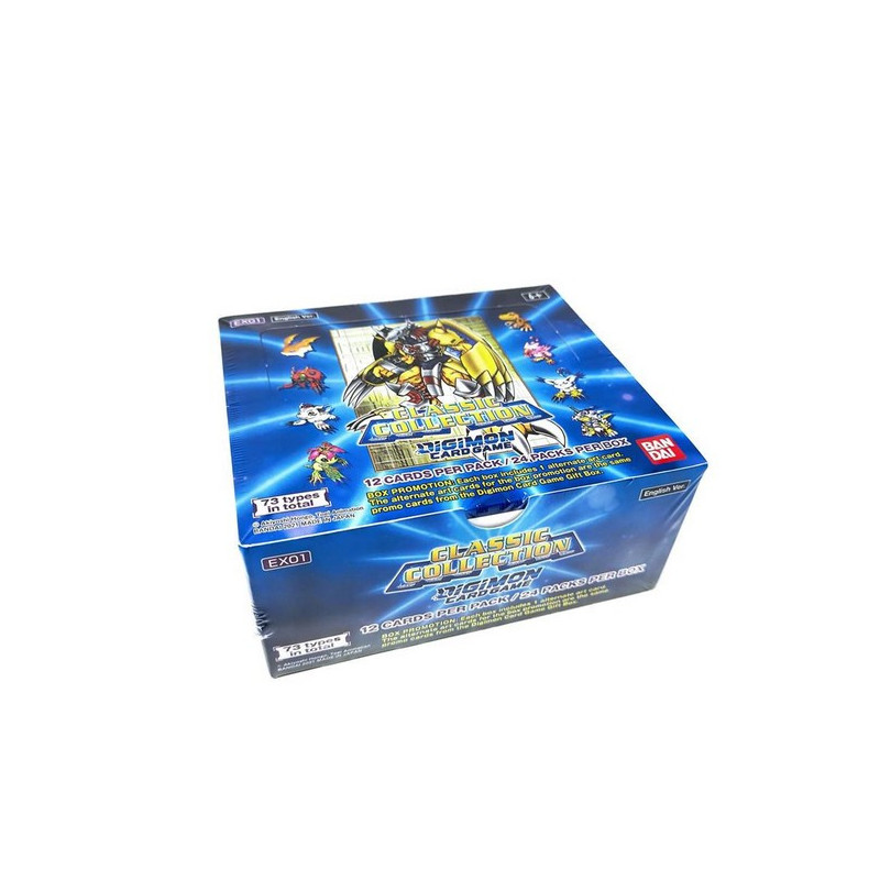 DIGIMON CARD GAME - CLASSIC COLLECTION EX-01 BOOSTER DISPLAY (24 PACKS) - EN