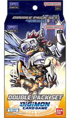 DIGIMON CARD GAME - DOUBLE PACK SET DISPLAY DP01 (6 PACKS) - EN