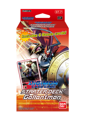 DIGIMON CARD GAME - STARTER DECK ST-7 GALLANTMON - EN