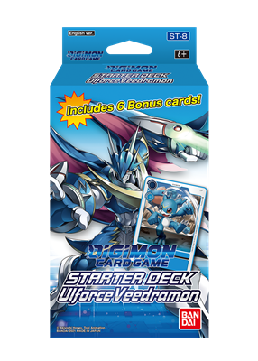 DIGIMON CARD GAME - STARTER DECK ST-8 ULFORCEVEEDRAMON - EN