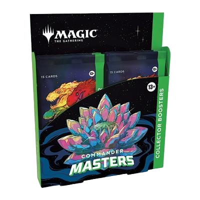 MTG - COMMANDER MASTERS COLLECTOR BOOSTER DISPLAY (4 PACKS)