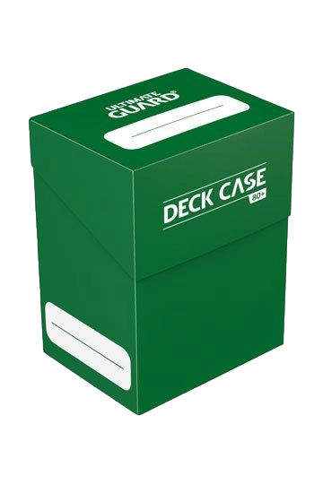 Ultimate Guard Deck Case 80+ Caja de Cartas Tamaño Estándar Verde