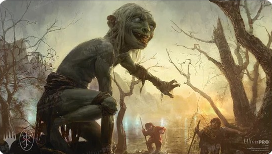 UP - The Lord of the Rings Tales of Middle-earth Playmat 9 - Featuring Smeagol for MTG