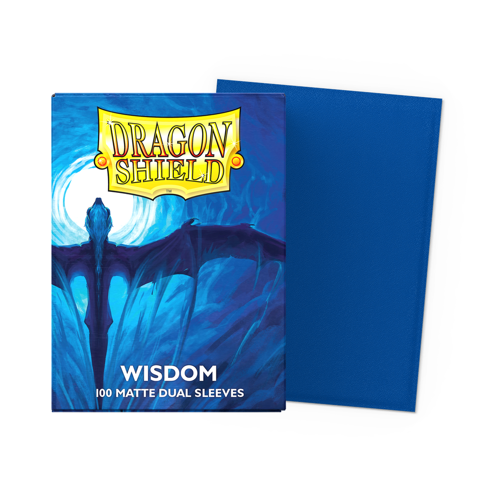 DRAGON SHIELD DUAL MATTE SLEEVES - WISDOM (100 SLEEVES)