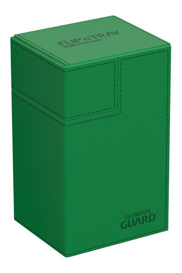 Ultimate Guard Flip`n`Tray 80+ XenoSkin Monocolor Verde