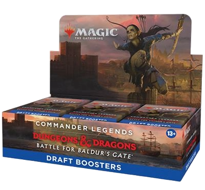 MTG - COMMANDER LEGENDS BALDUR'S GATE DRAFT BOOSTER DISPLAY (24 PACKS) - EN