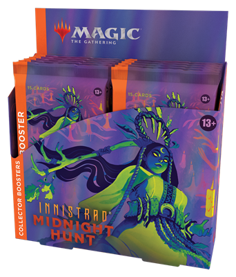 MTG - INNISTRAD: MIDNIGHT HUNT COLLECTOR'S BOOSTER DISPLAY (12 PACKS) - EN